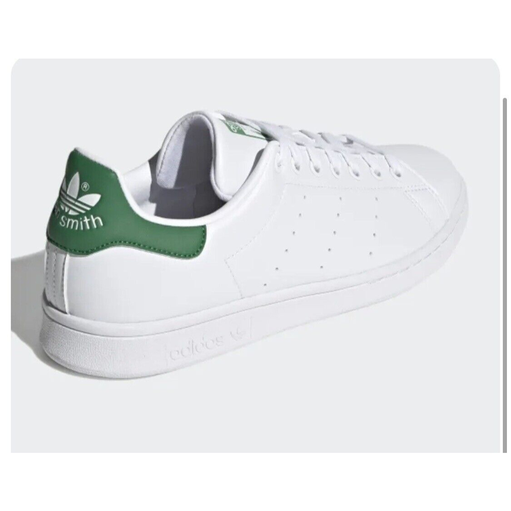 Sold Adidas Originals mens Stan Smith FX 5502 White/Green Mens 8/41.3  5/19 - Picture 2 of 8